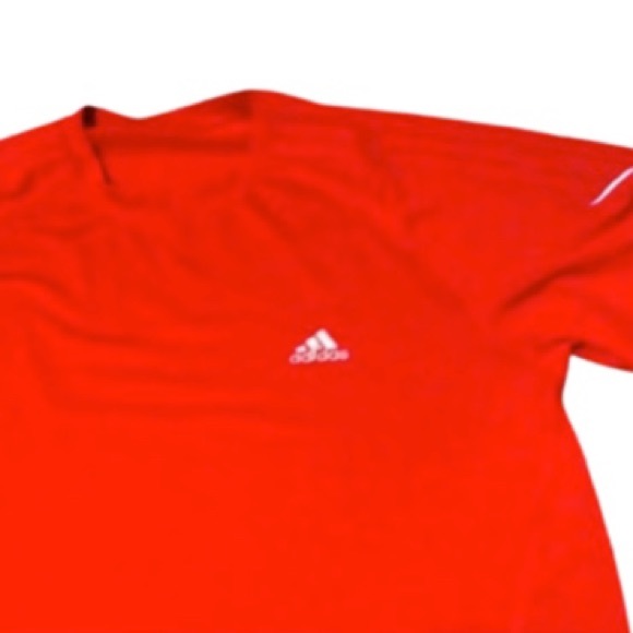 Adidas Red Climalite Workout Shirt 2XL - Picture 2 of 3